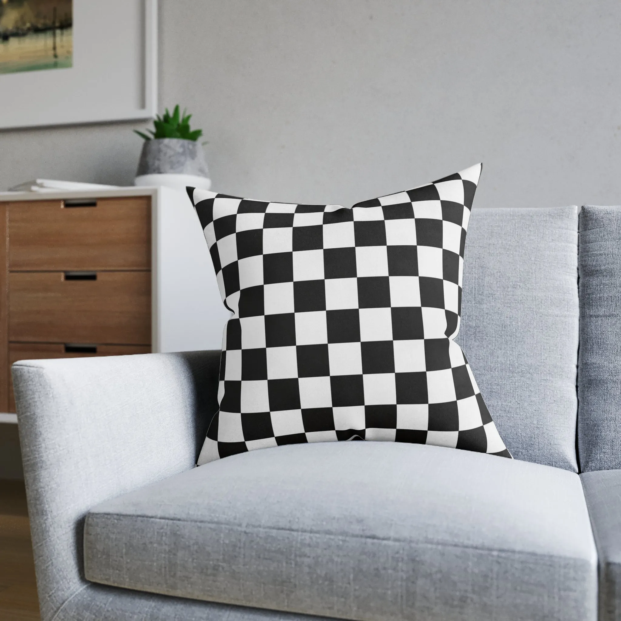 1960's Retro 2 - Square Pillow - UK