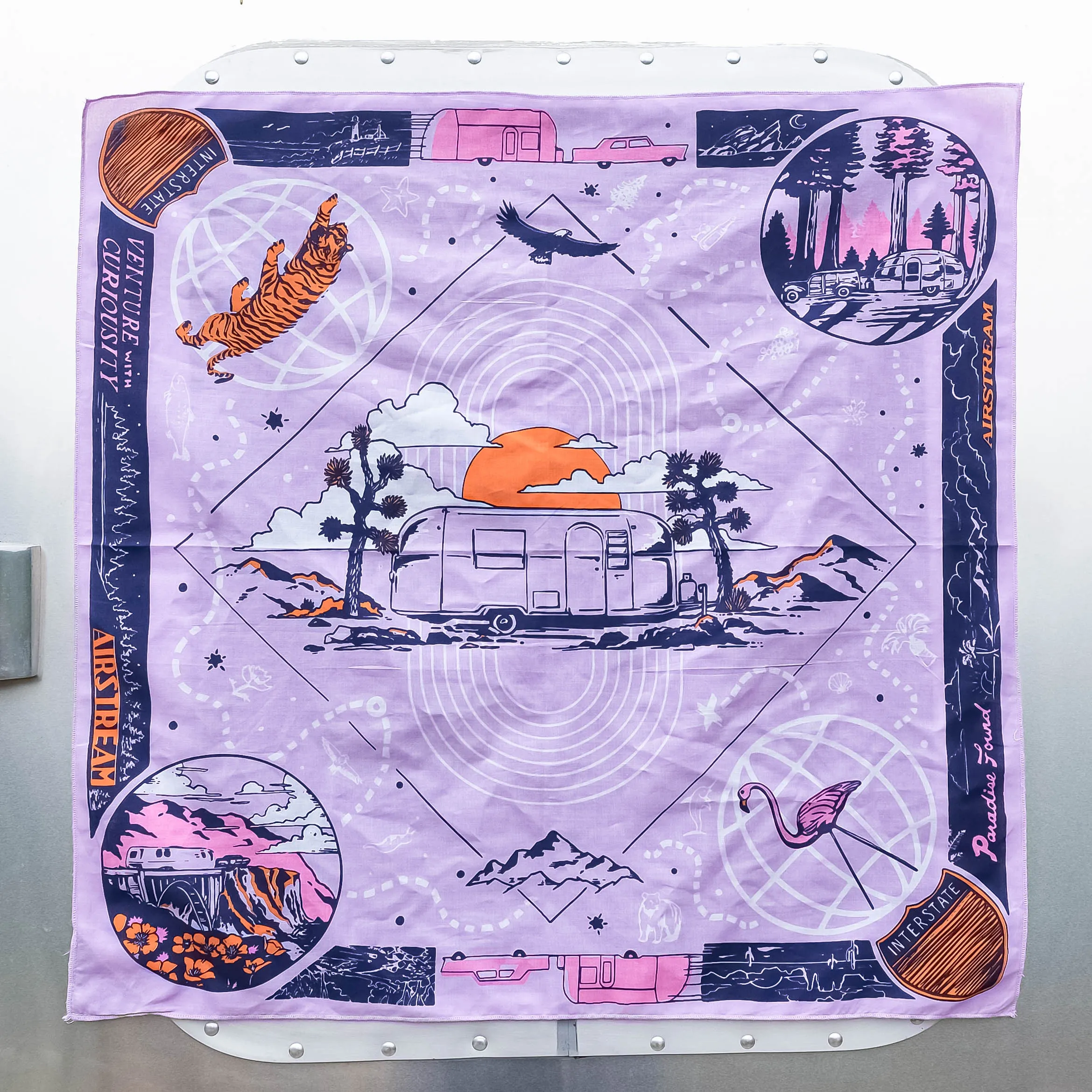 Airstream "Venture with Curiosity" Bandana by Bandits