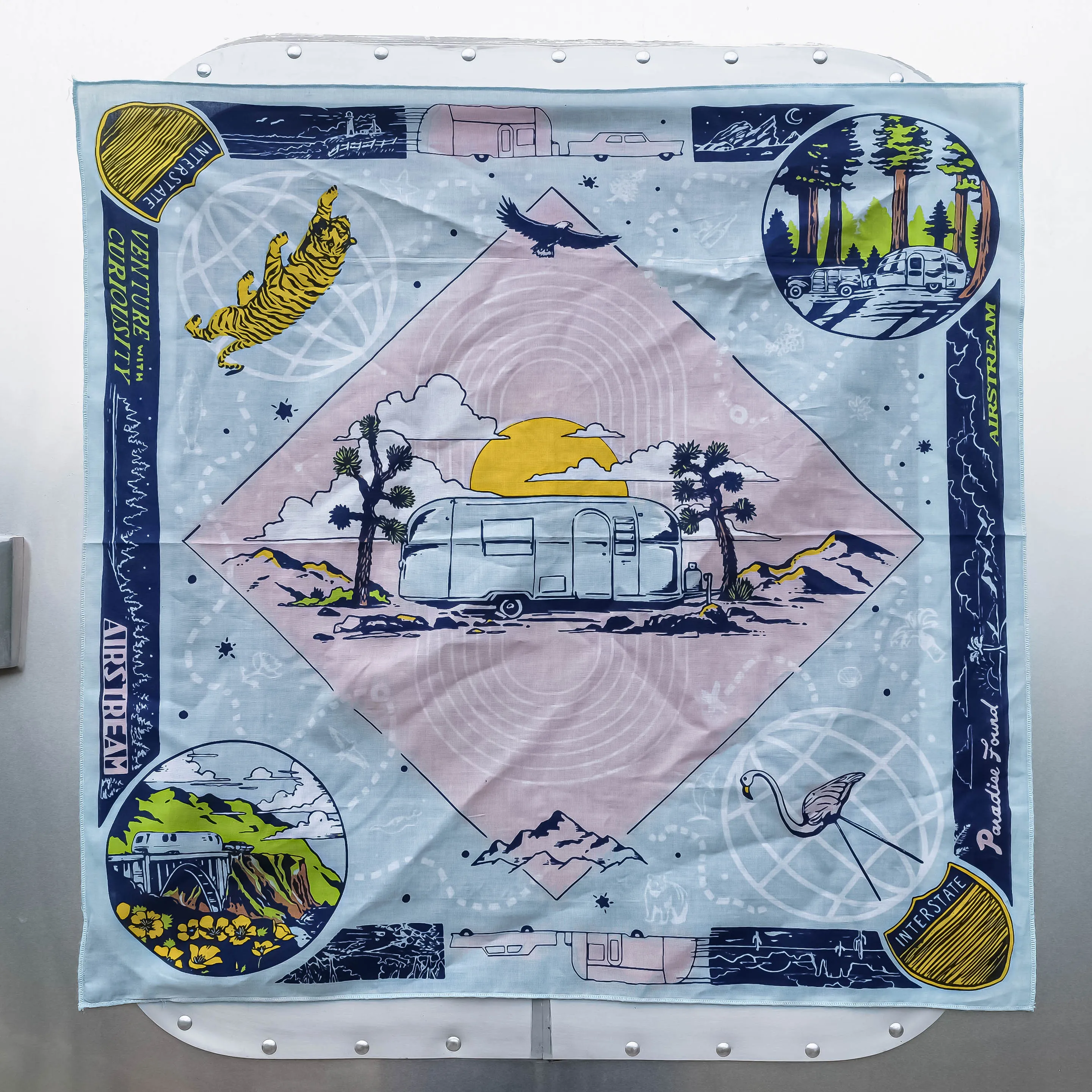 Airstream "Venture with Curiosity" Bandana by Bandits