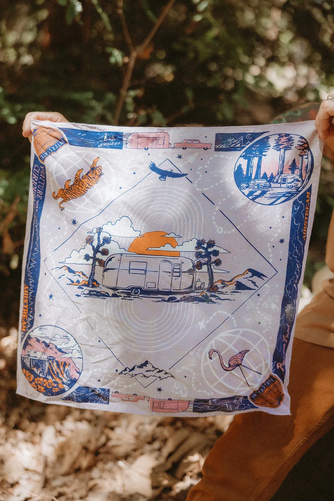 Airstream "Venture with Curiosity" Bandana by Bandits