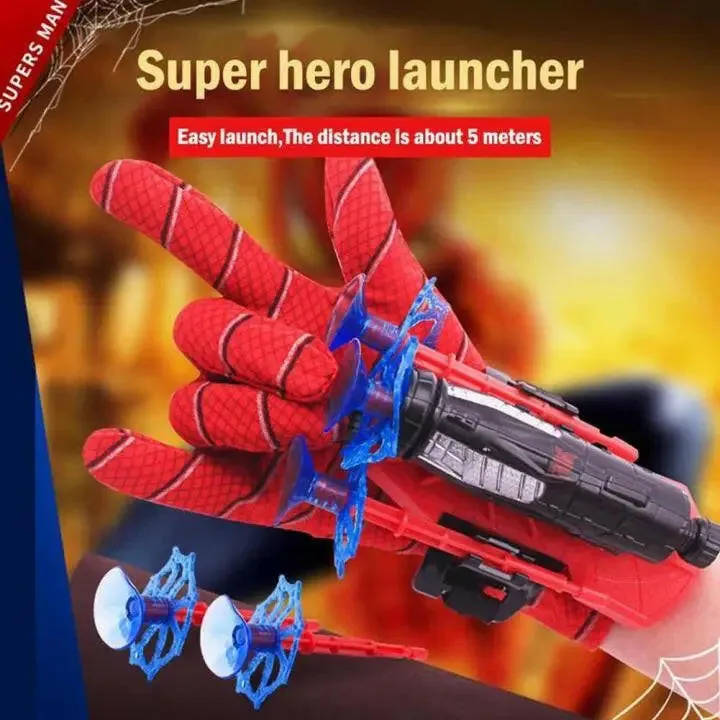 Amazing Spiderman Costume Shooter Glove Toy