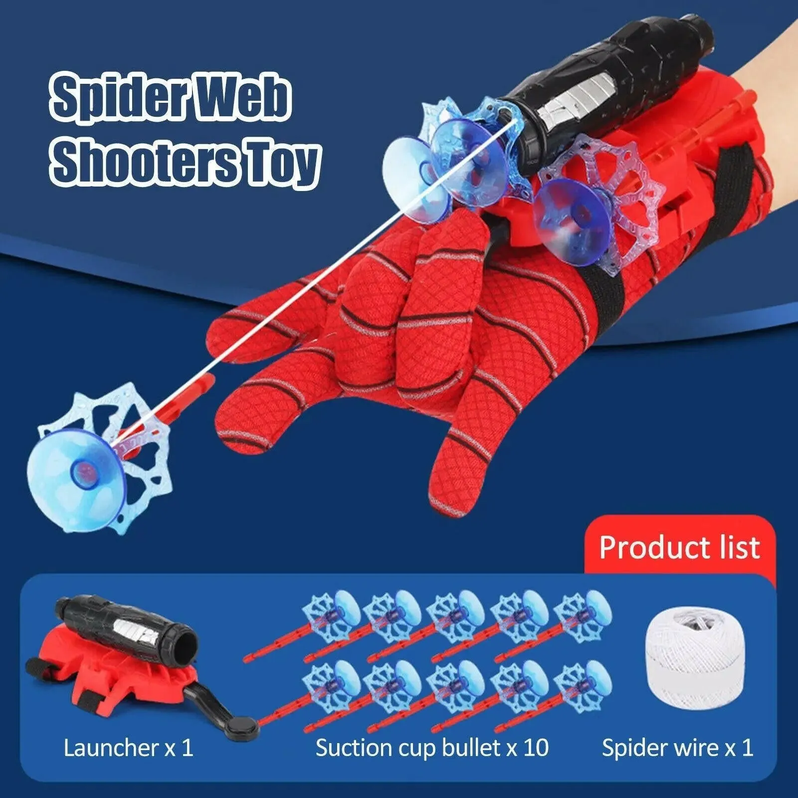 Amazing Spiderman Costume Shooter Glove Toy