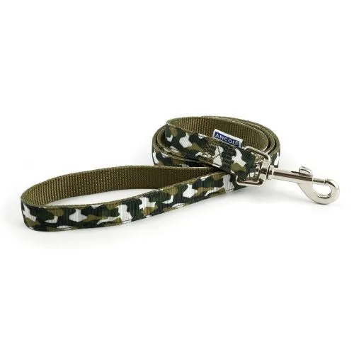 Ancol Green Combat Lead 1mx19mm