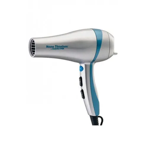 Babyliss Nano-titanium Silver Dryer Light