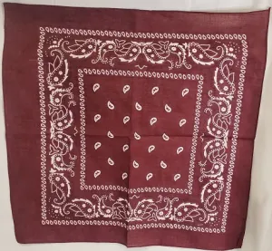 Bam -- Cotton Paisley Bandanas