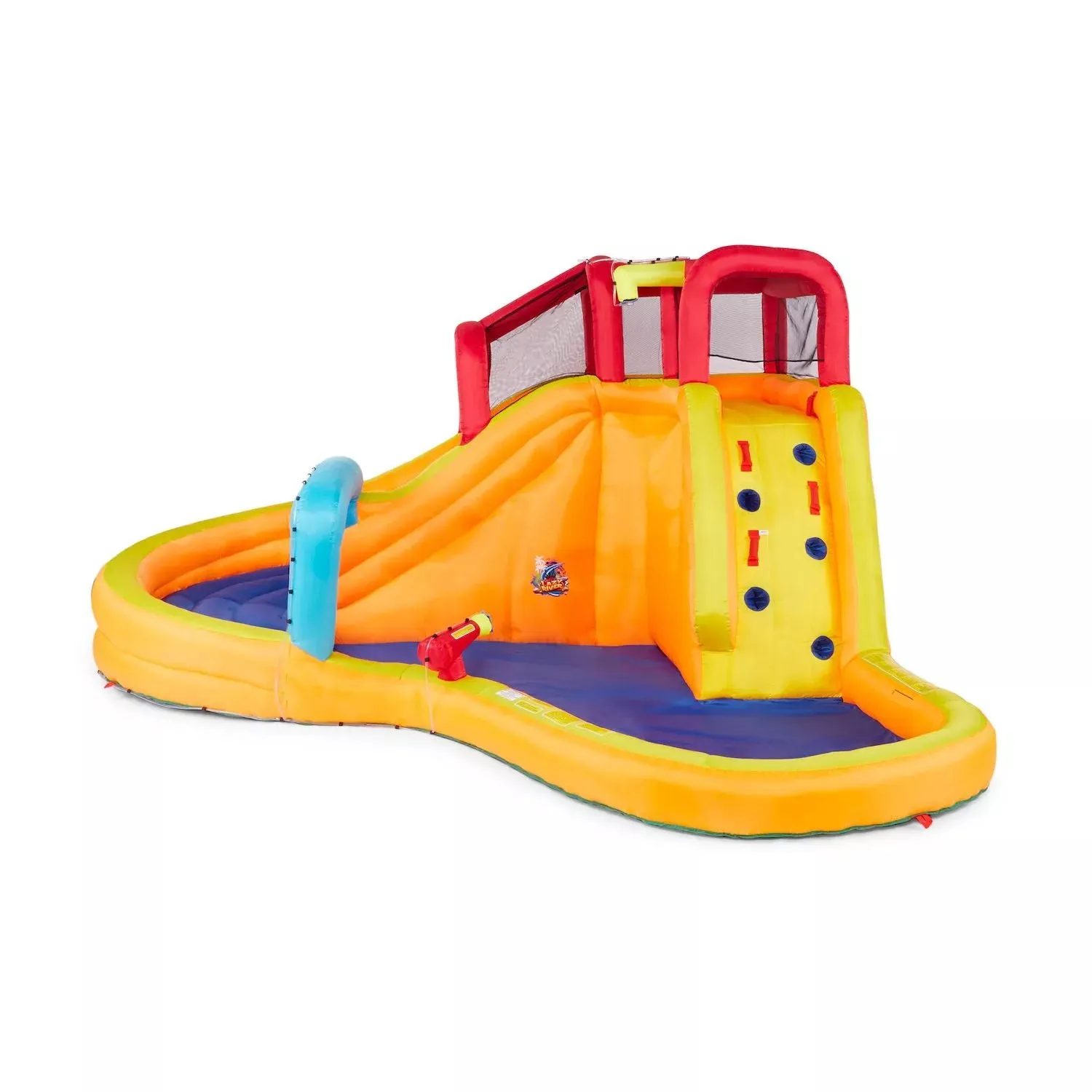 Banzai Kids Lazy River Adventure Inflatable Water Park and Battle Bop Banzai Combo Set