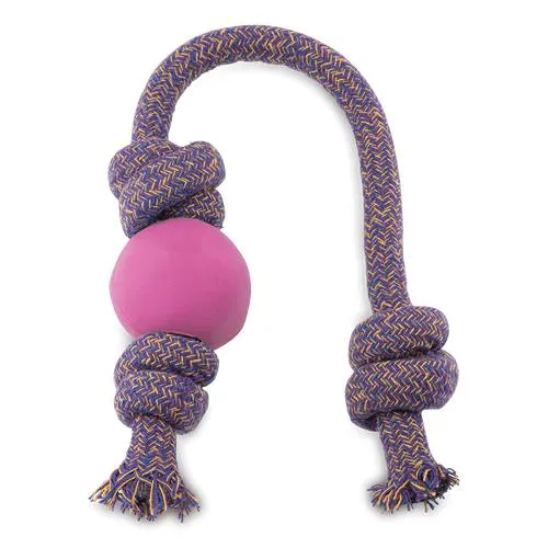 Beco - Ball on Rope Dog Toy - Green