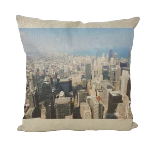 Chicago Skyline Throw Pillows