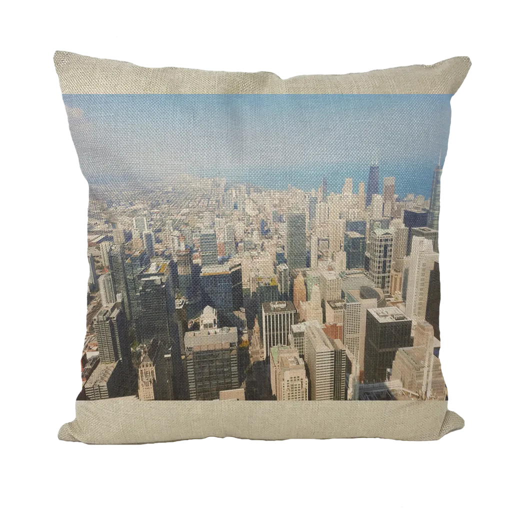 Chicago Skyline Throw Pillows