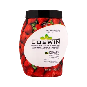 COSWIN STRAWBERRY KERATIN HAIR CREAM 1000G