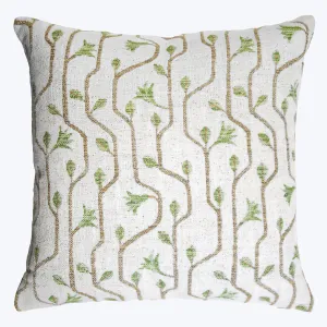 Craftsman Indoor/Outdoor Pillow, Avocado