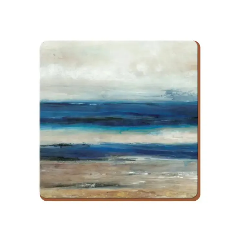 Creative Tops Abstract Blue Pack Of 6 Premium Coasters/Placemats