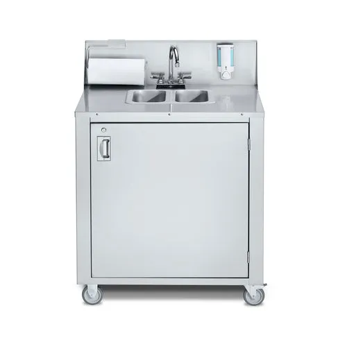 Crown Verity CV-PHS-2C Portable Sink 6x12x5