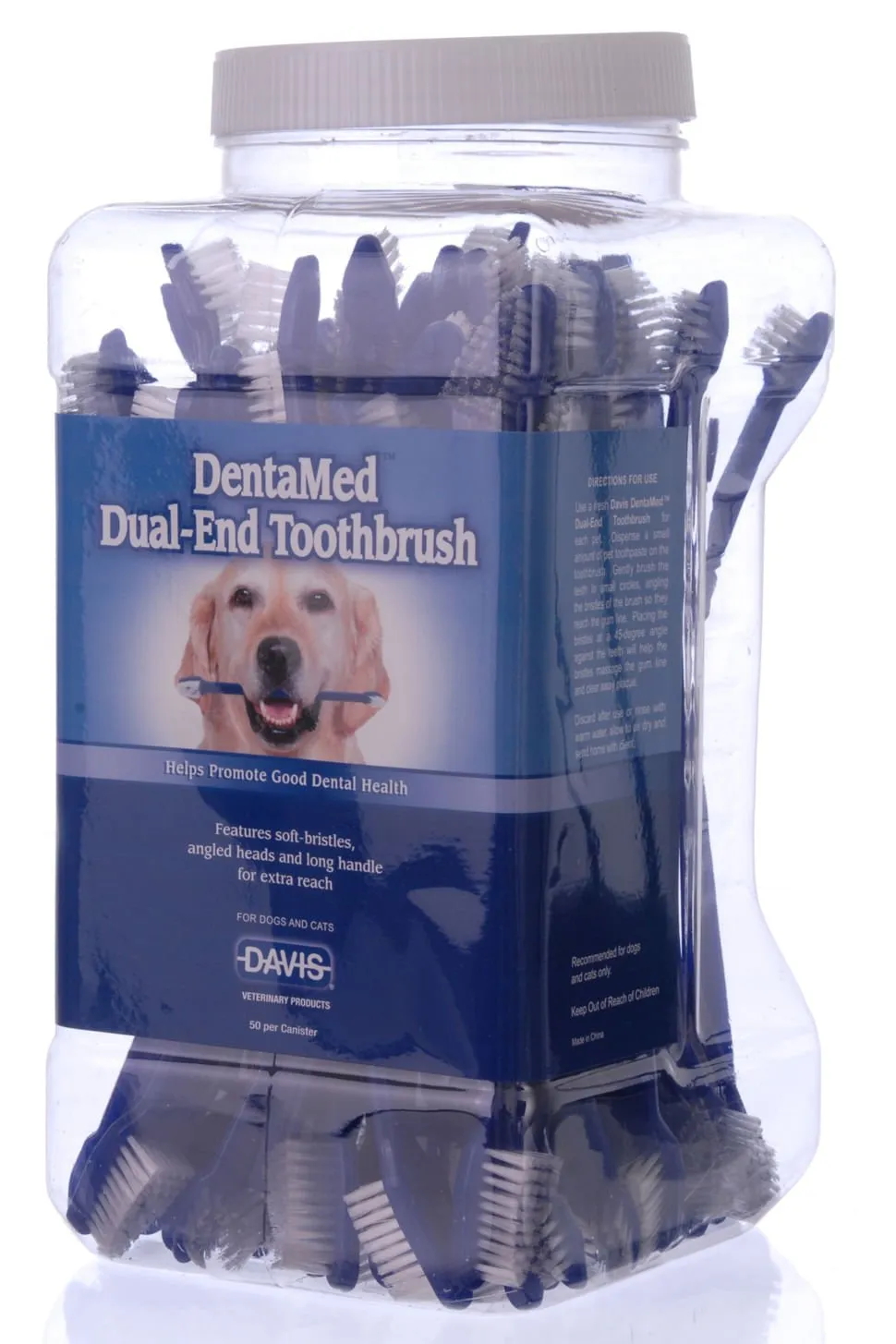 DentaMed Dual-End Toothbrush for Dogs & Cats