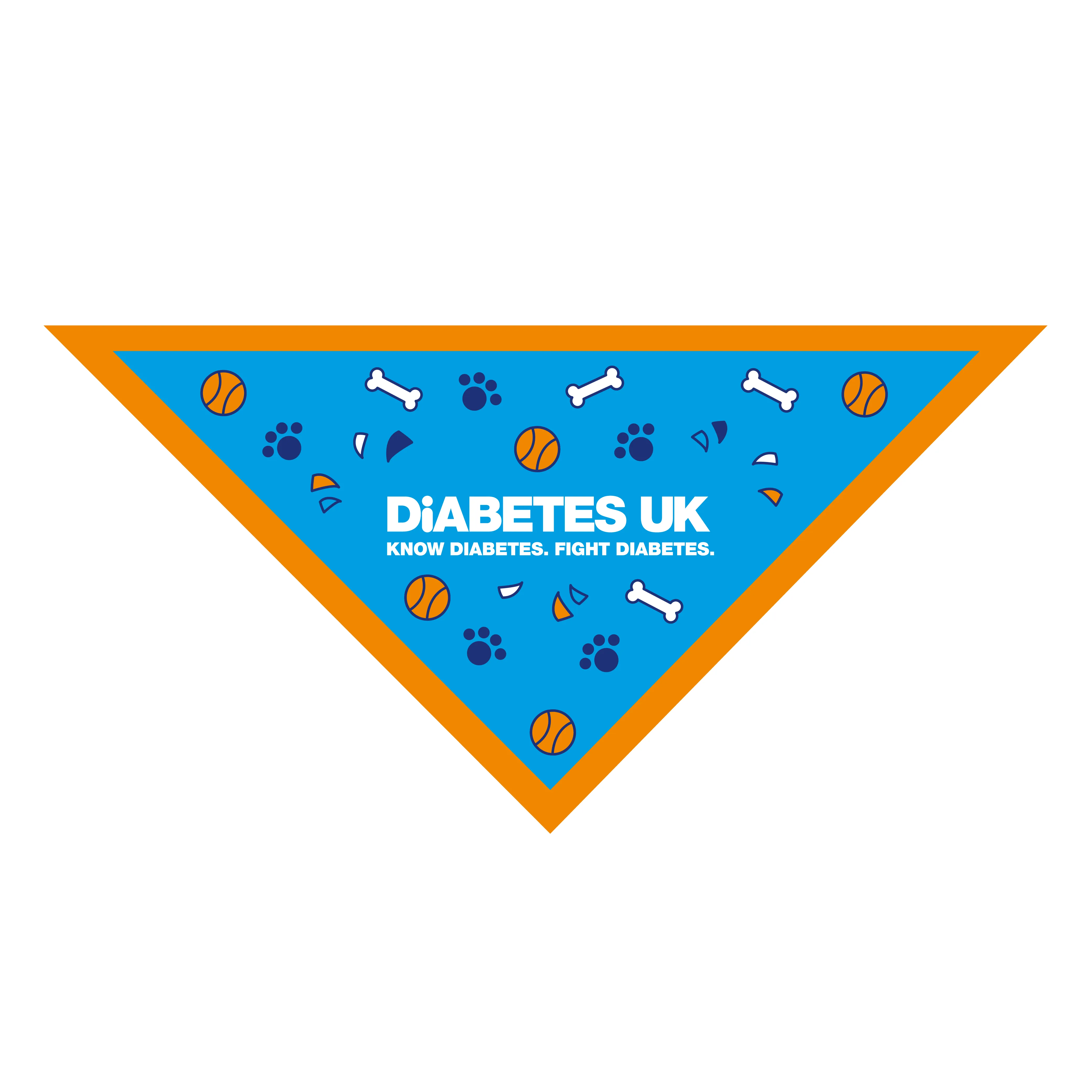 Diabetes UK Dog Bandana