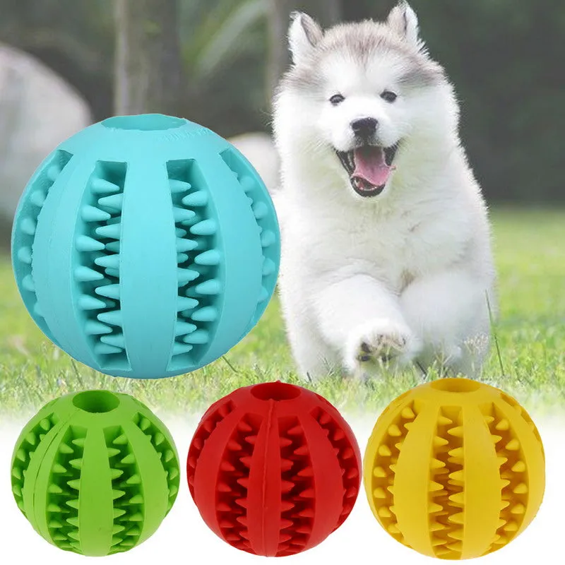 Dog Toy Interactive Rubber Balls