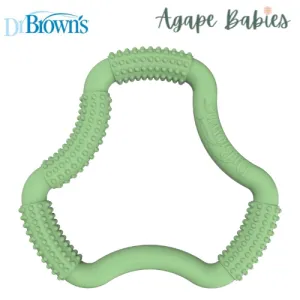 Dr Brown's Flexees Textured Teether, Green, 1-Pack