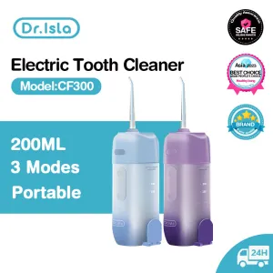 Dr.isla Portable Water Floss Rechargeable Telescopic Oral Irrigator Three Gear 200ML