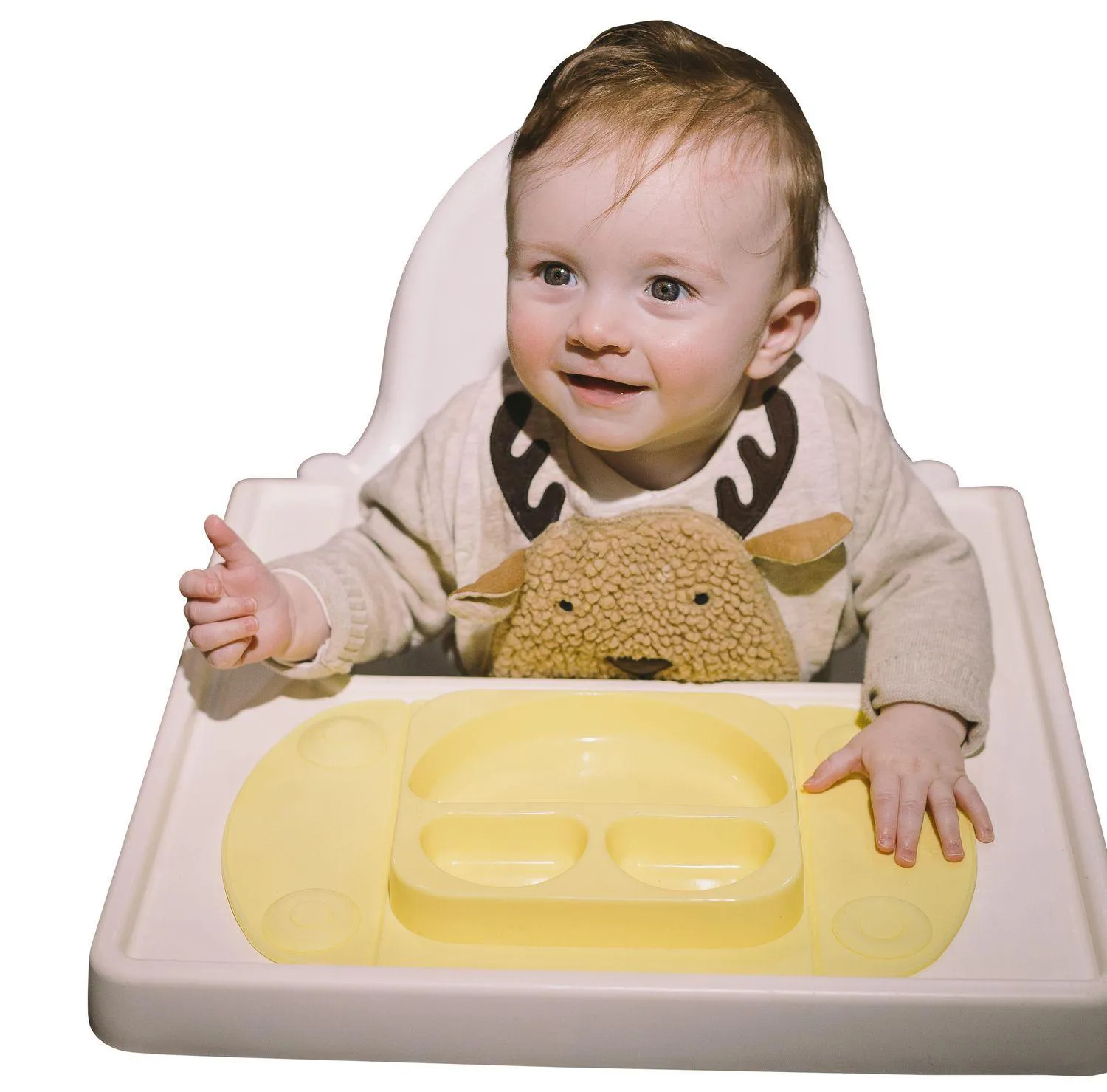 EasyMat Mini Portable Baby Suction Plate