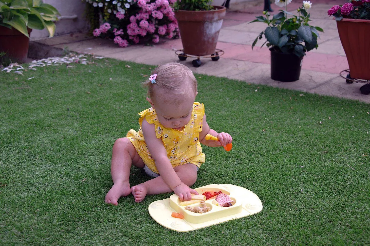 EasyMat Mini Portable Baby Suction Plate