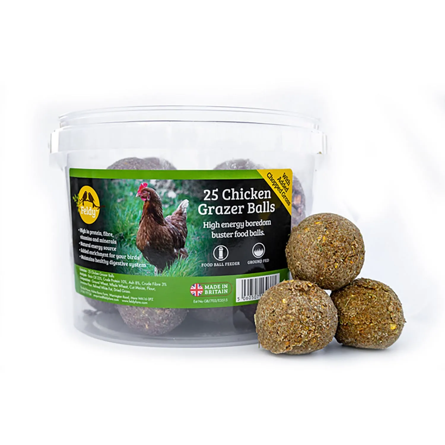 Feldy Chicken Pecker Treat Balls