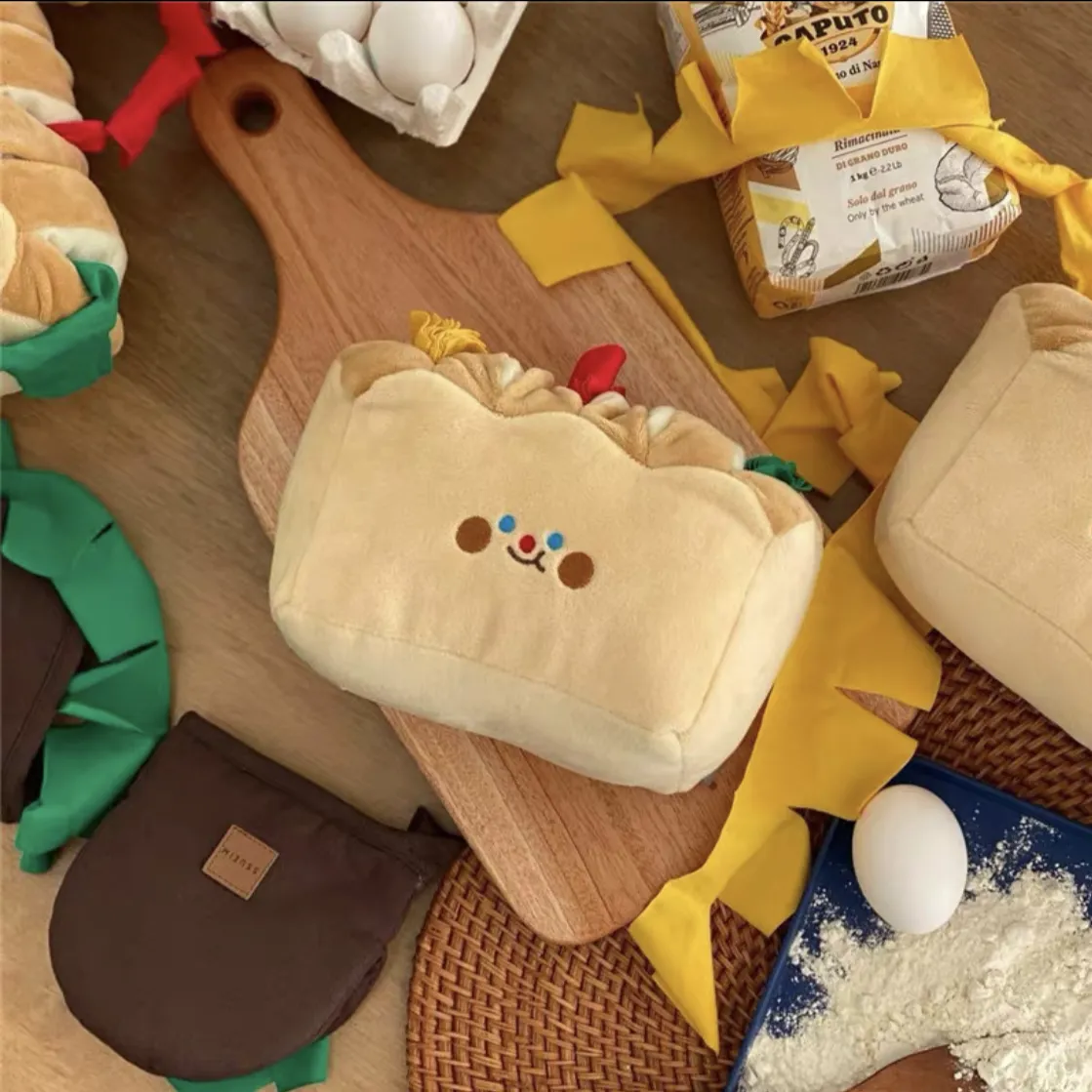 FLUFFURRY Toast Pet Toys