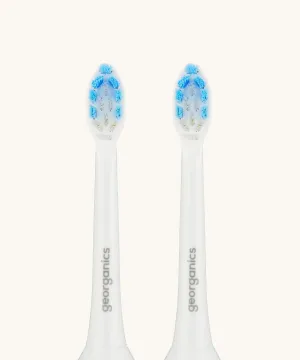 Georganics Sonic Toothbrush Replacement Heads for 50000SPM - 2 Pack