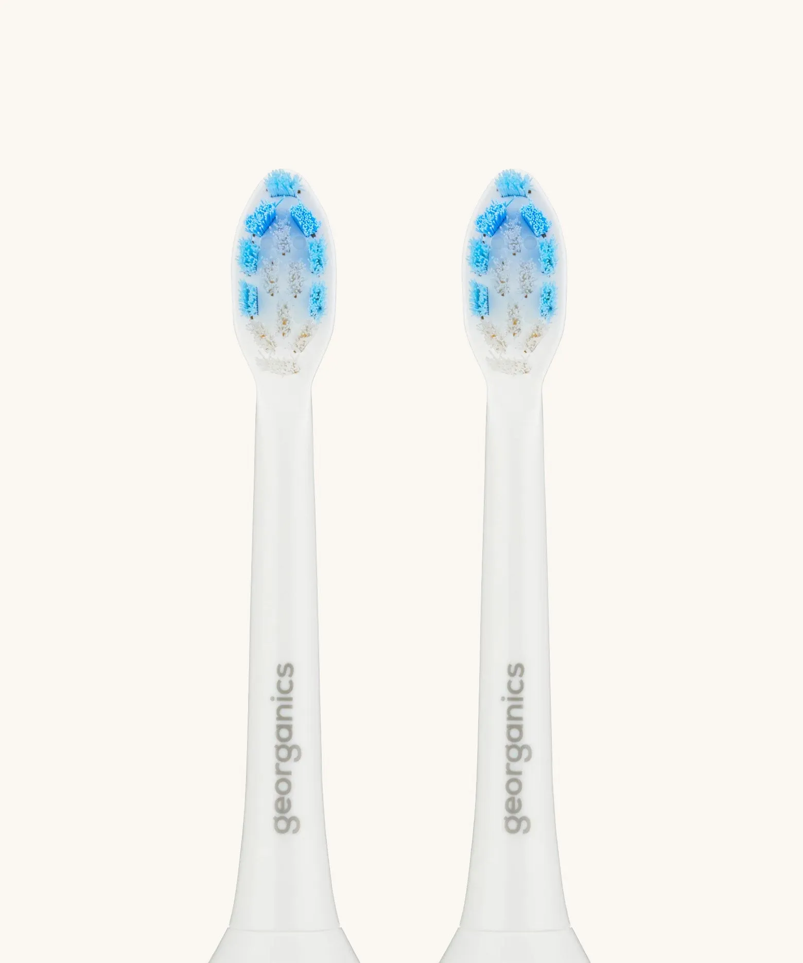 Georganics Sonic Toothbrush Replacement Heads for 50000SPM - 2 Pack