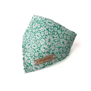 Green Daisy Floral Bandana