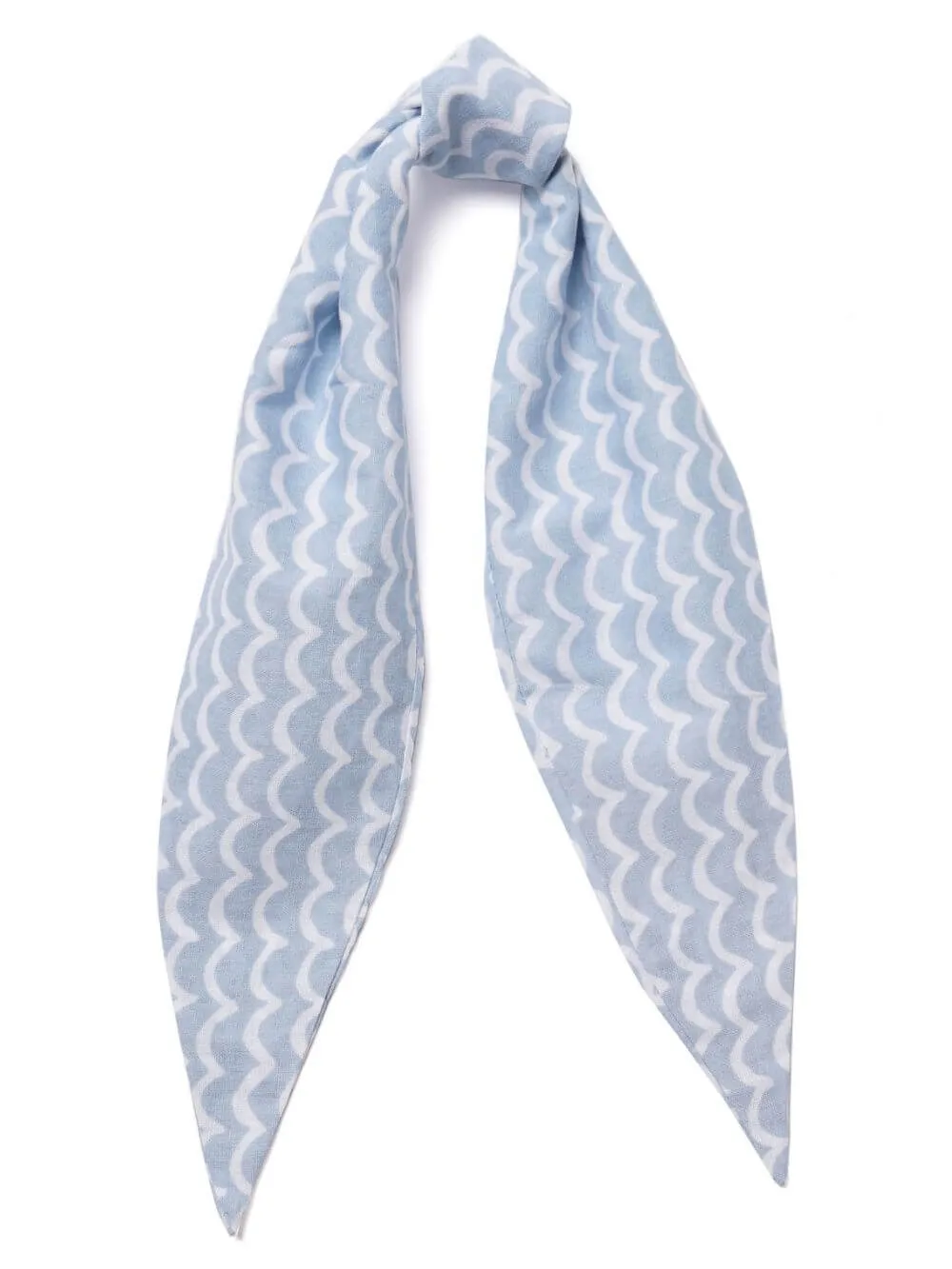 Hair Wrap - Perfect Wave Beach Blue