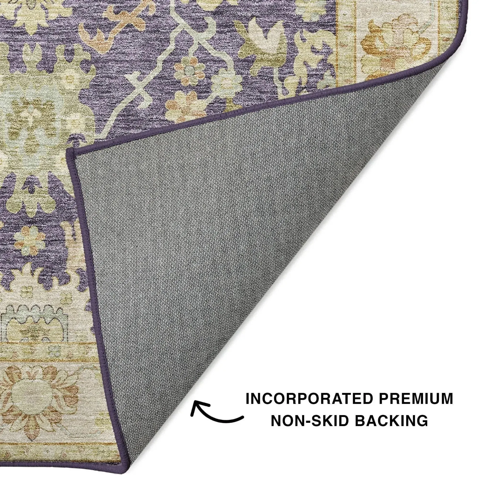 Hatay HY2 Eggplant Rug