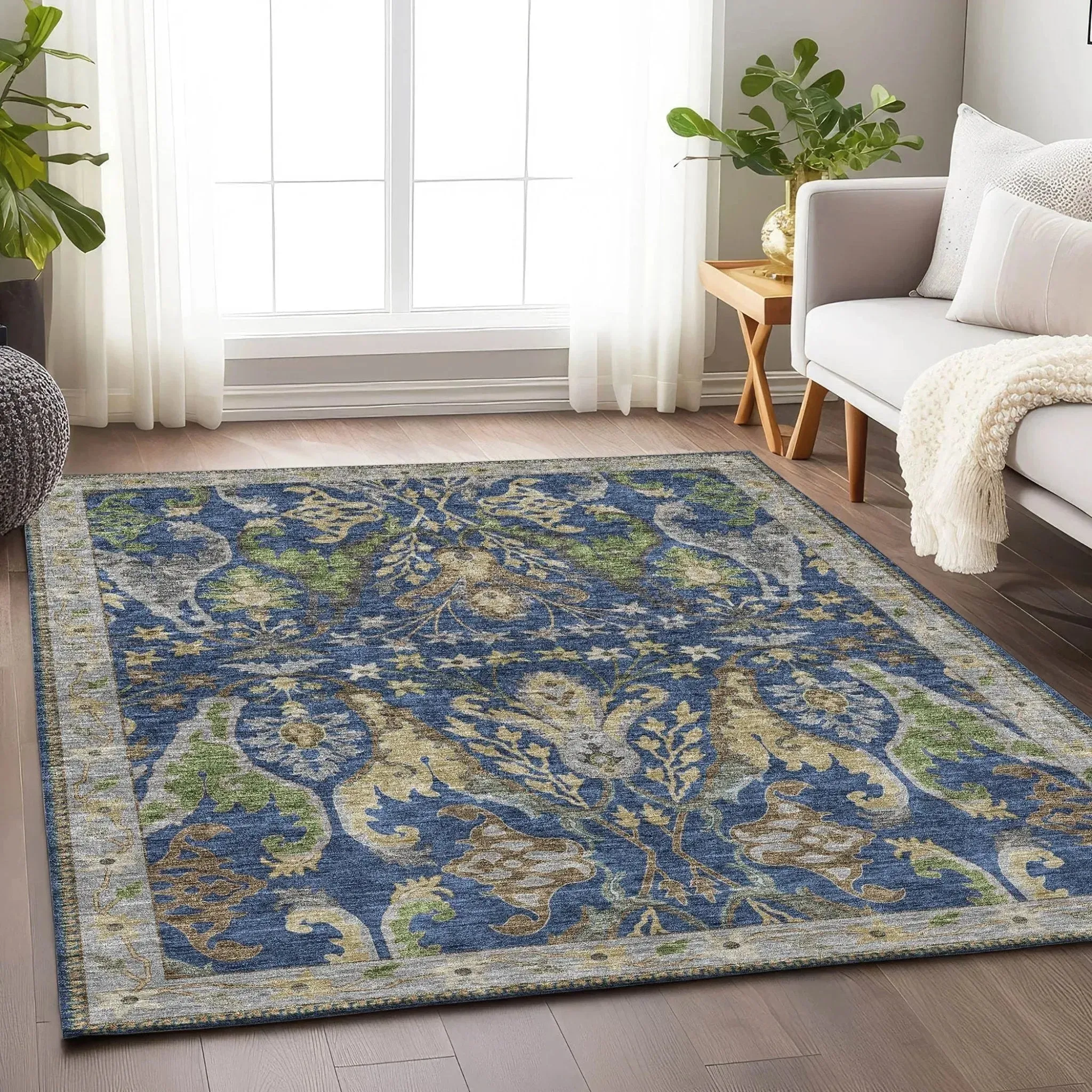 Hatay HY6 Navy Rug