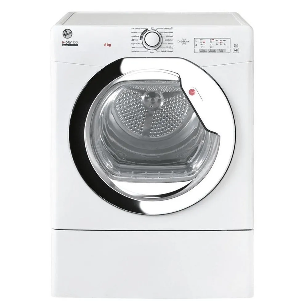 Hoover HLEV8LCG 8kg Vented Tumble Dryer  White