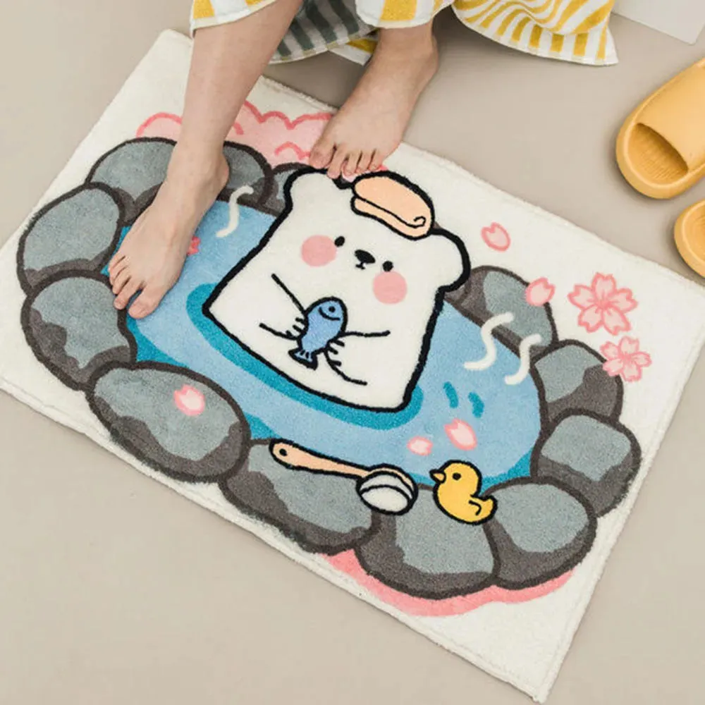 Hot Spring Animals Floor Mats