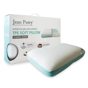 Jean Perry Honeycomb Orthopedic TPE Soft Classic Memory Pillow