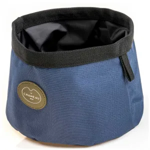 LE CHAMEAU Portable Dog Bowl - Blue