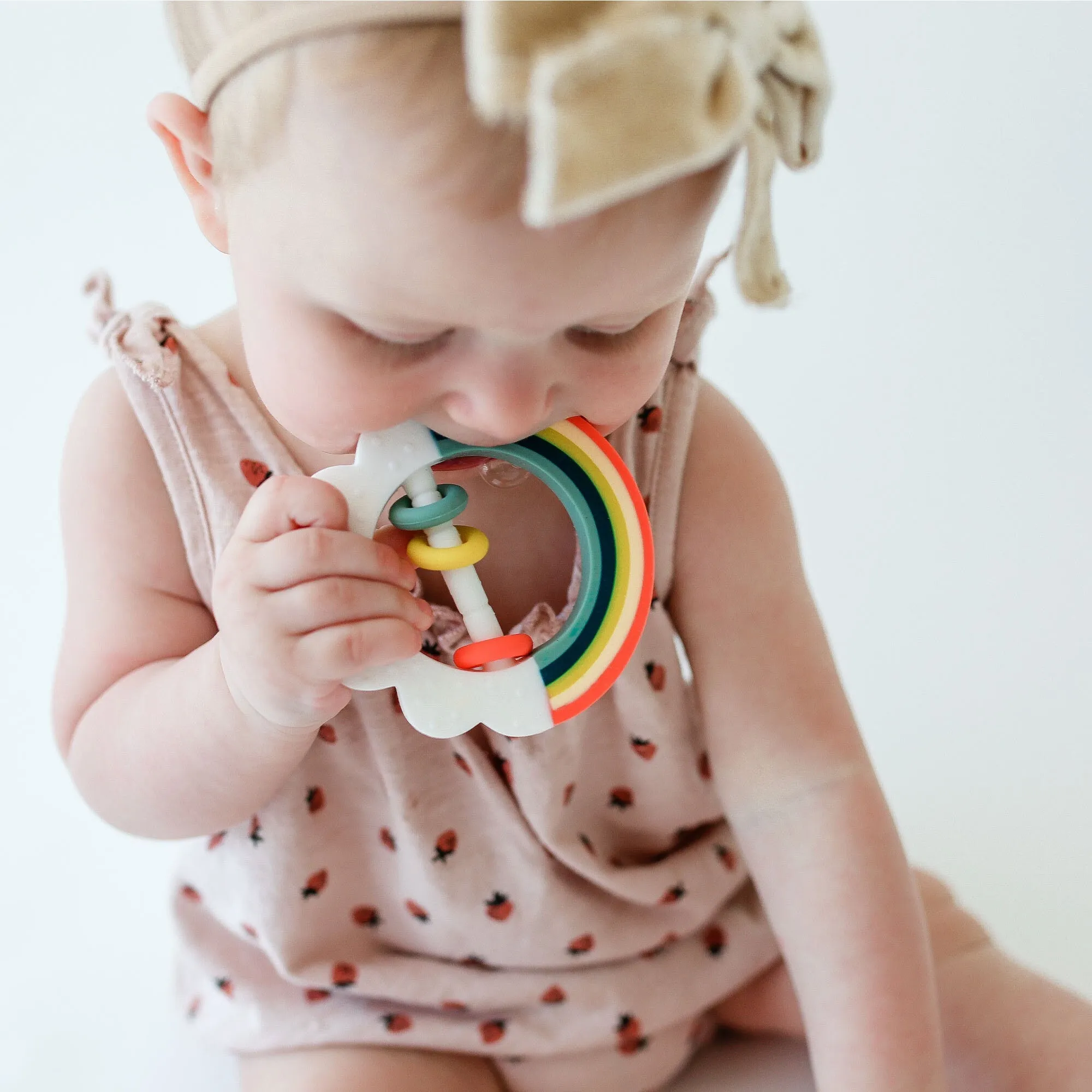 Little Rainbow Baby Teether Toy