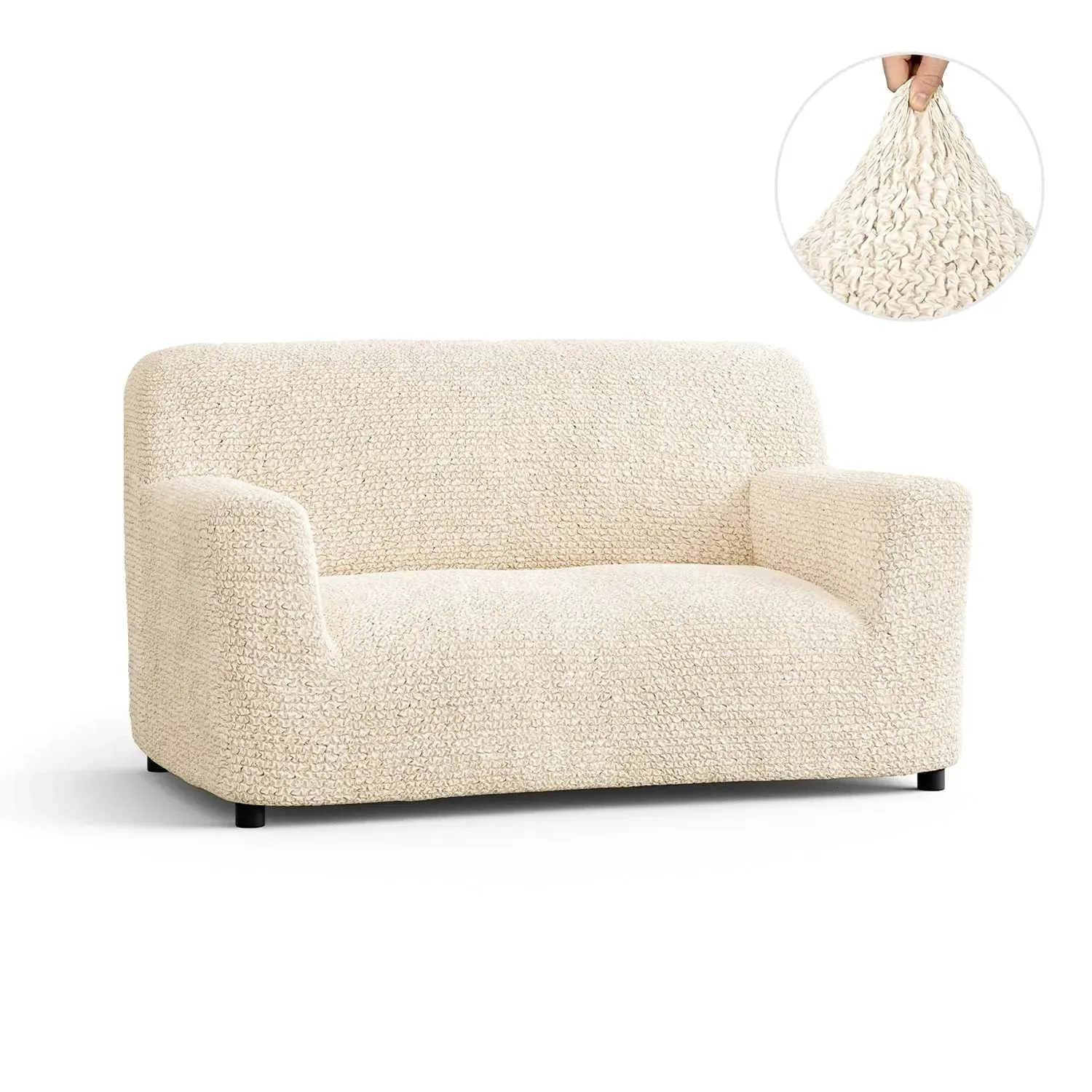 Loveseat 2 Seater Slipcover, Microfibra Collection