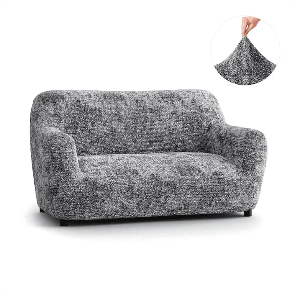 Loveseat 2 Seater Slipcover, Microfibra Printed Collection