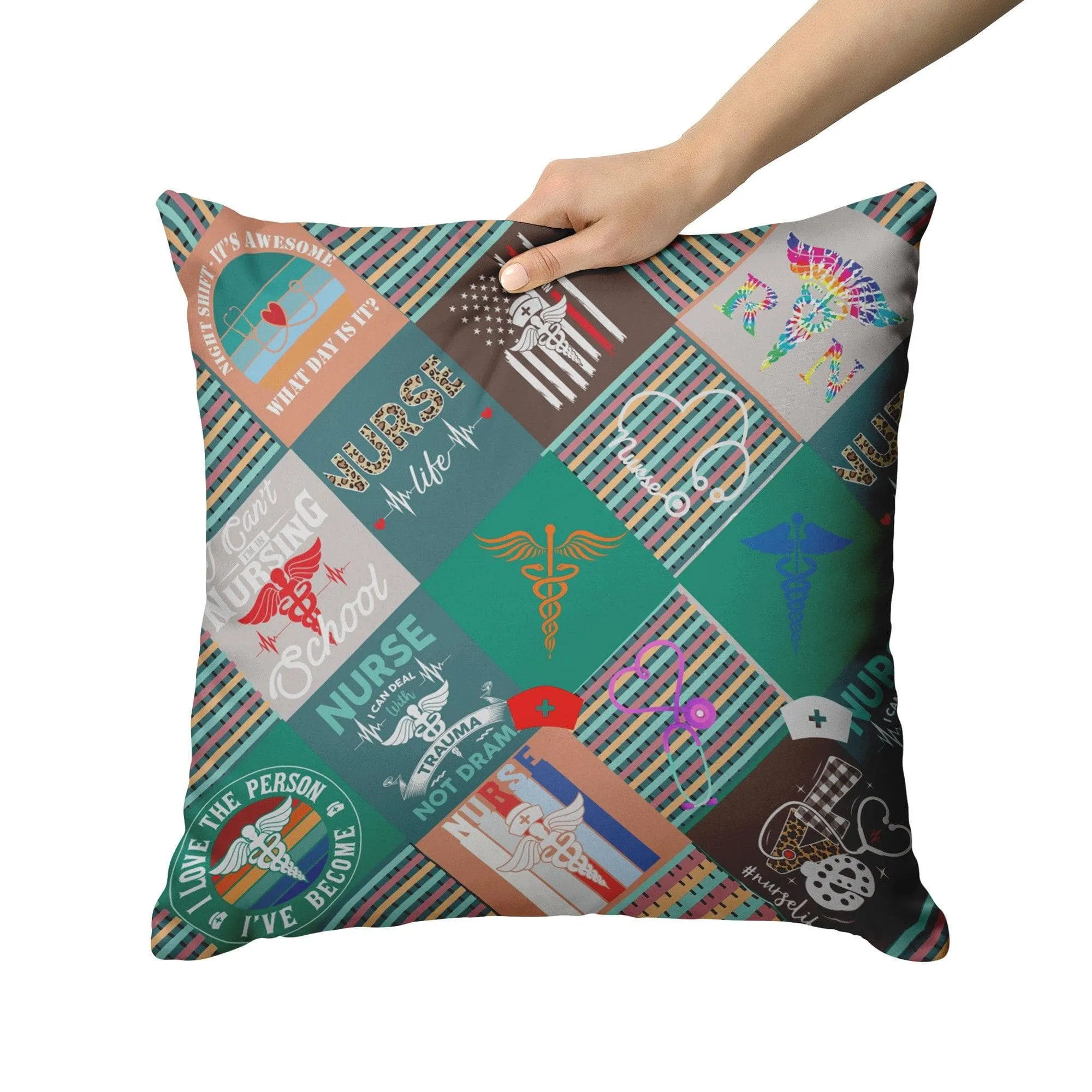 Medical Icons Pillow