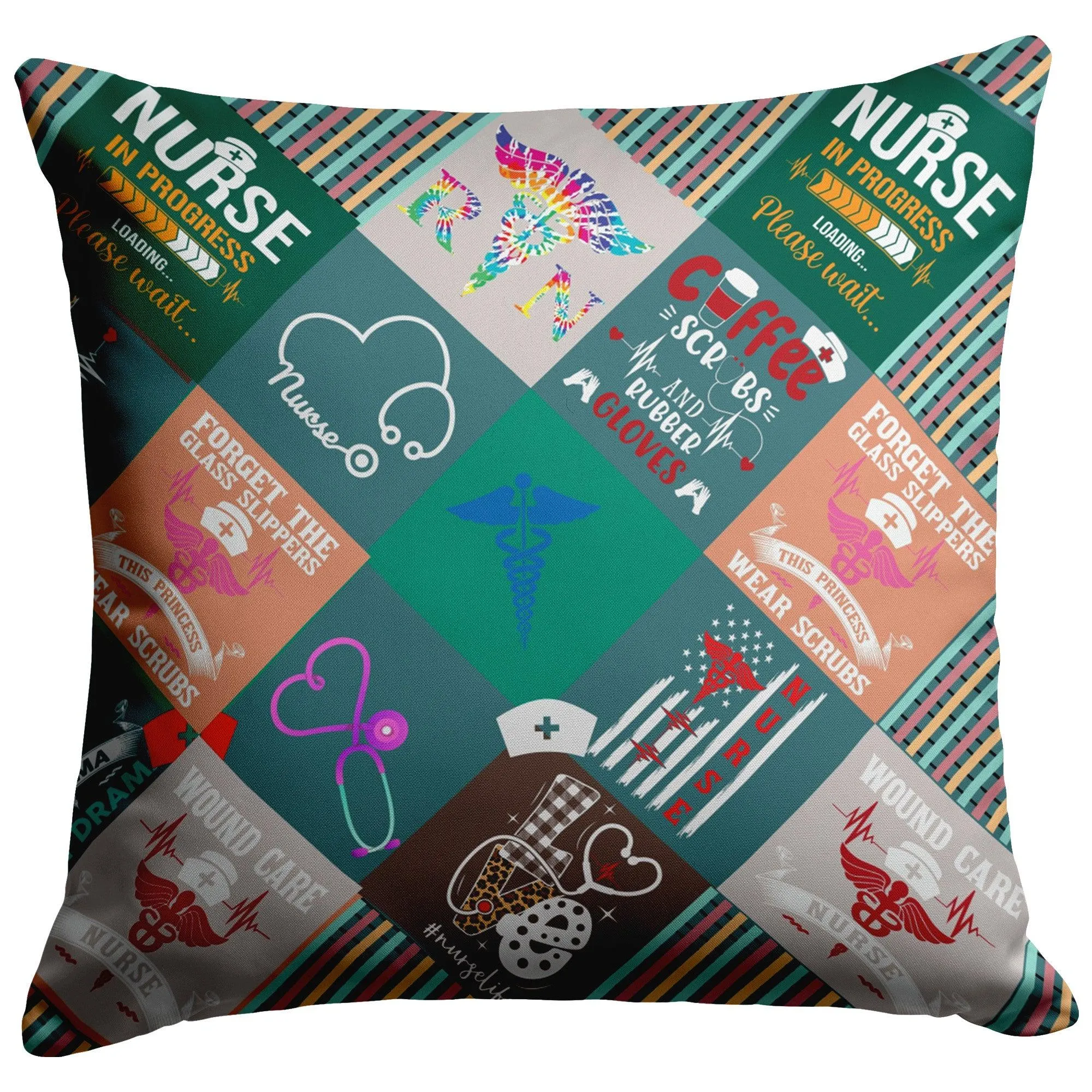 Medical Icons Pillow