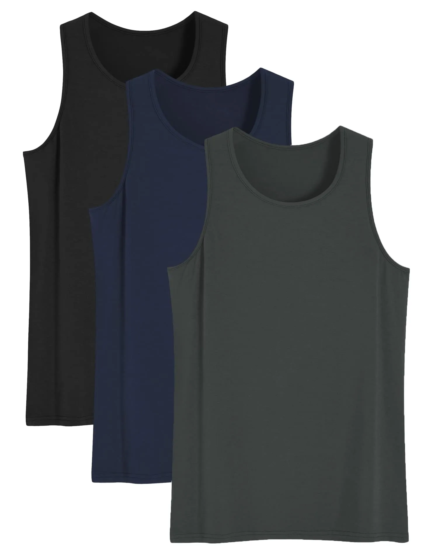 Men's Bamboo Viscose Tank Top Undershirt