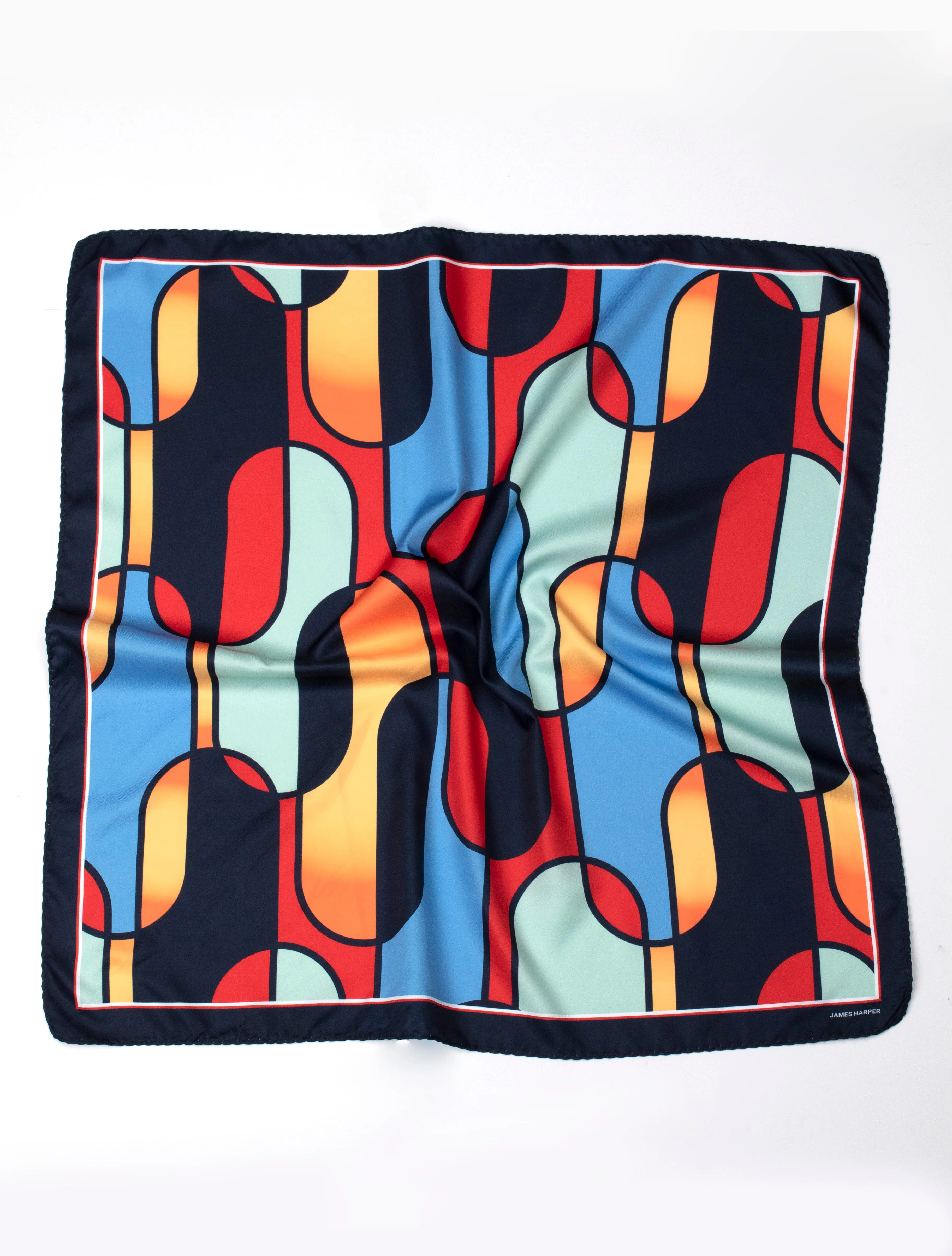 Multi Oval Geo Print Bandana