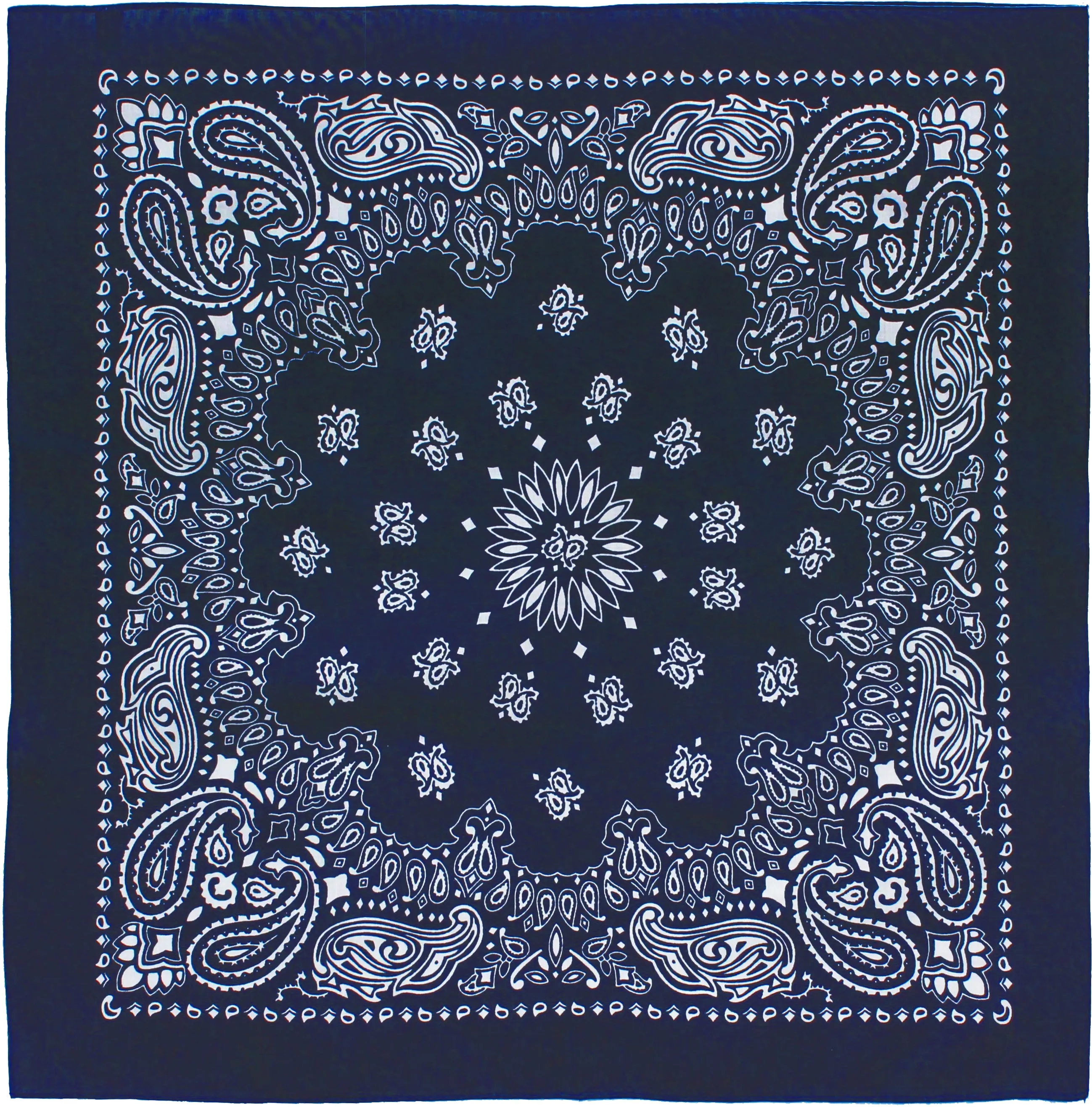 Navy Blue - Trainmen Jumbo Bandana 27 in. x 27 in.