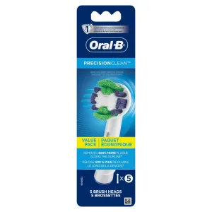 New - Oral-B Precision Clean Replacement Electric Toothbrush Head - 5ct