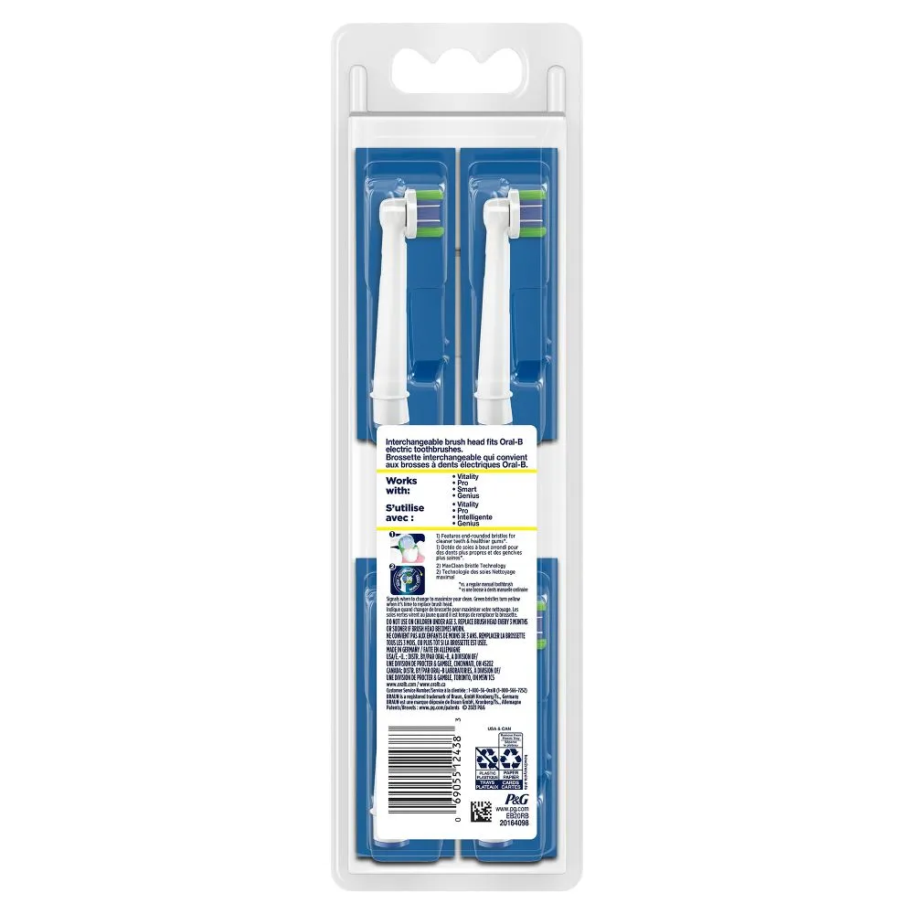 New - Oral-B Precision Clean Replacement Electric Toothbrush Head - 5ct