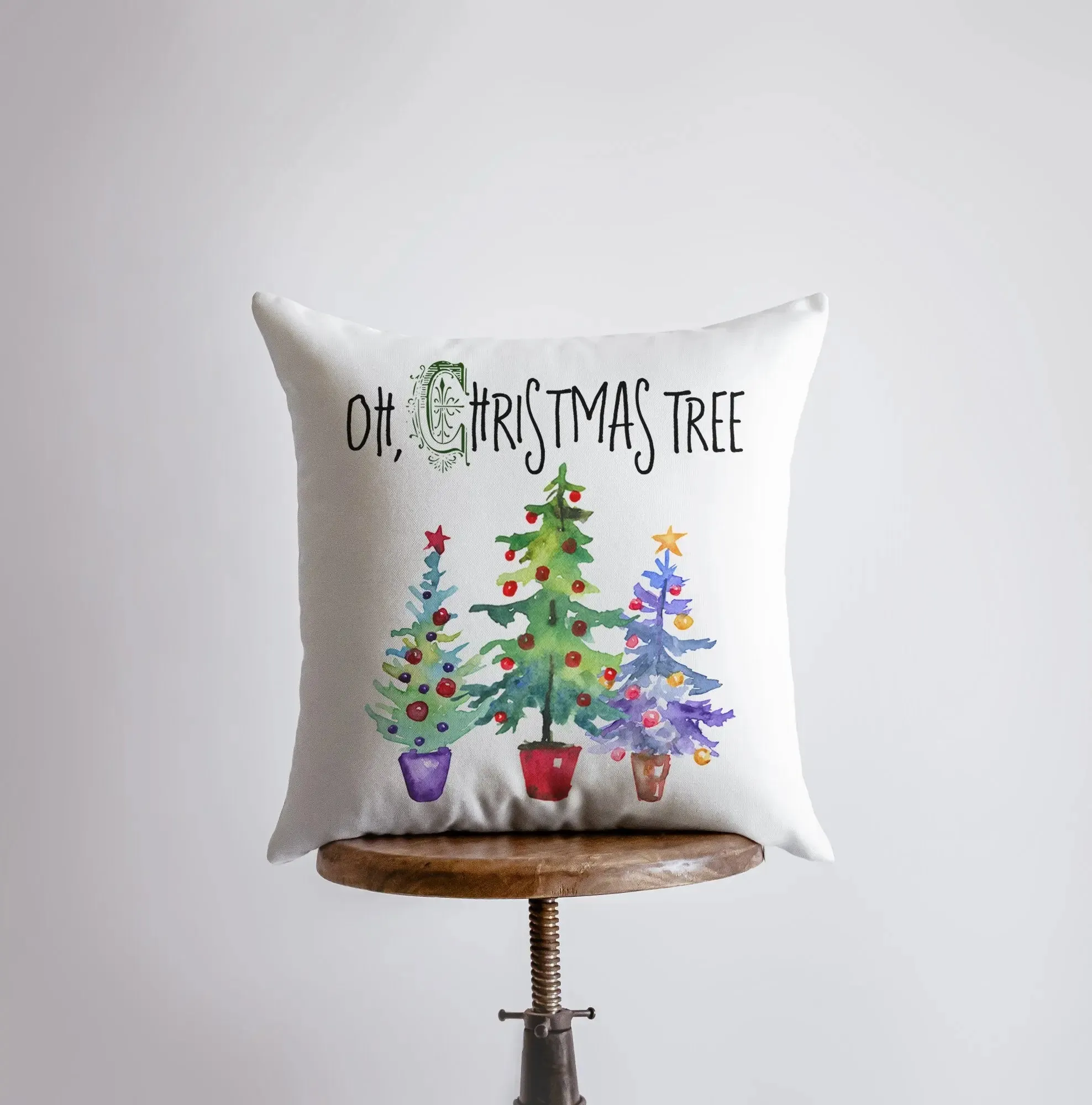 Oh, Christmas Tree | Throw Pillows | Christmas Pillow | Christmas Decor Pillow | Christmas Tree | Best Friend Christmas Gift | New Home Gift