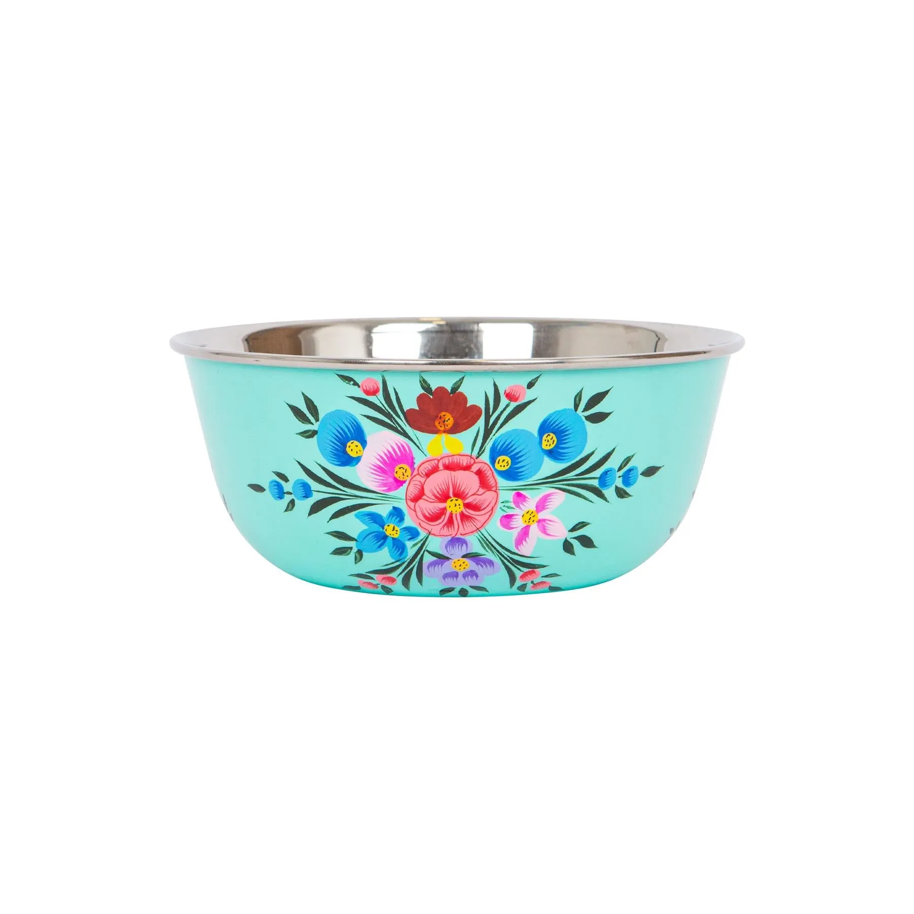 Pansy Hand-Painted Picnic Snack Bowl - 14.5cm - By BillyCan