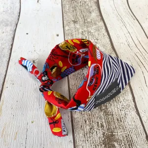 Pirate Stripe Dog Bandana