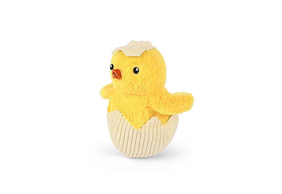 P.L.A.Y. Hippity Hoppity Squeaky Plush Dog toys, Chick Me Out